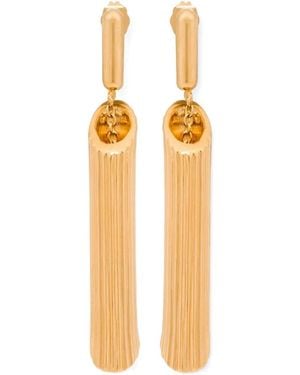 Moschino Pendientes de latón - Metálico