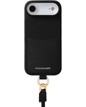 Maison De Sabre Sling Iphone 17 Air Case - Black