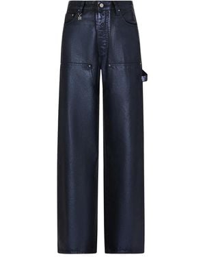 Amiri Coated Carpenter Jeans - Blue