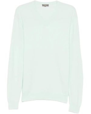 N.Peal Cashmere Burlington Jumper - White
