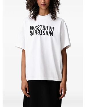 WRSTBHVR Rasmus V2 T-Shirt - Weiß