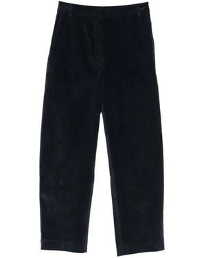 Liviana Conti Straight-Leg Trousers - Blue