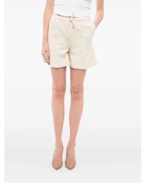 By Malene Birger Drawstring Shorts - Natural