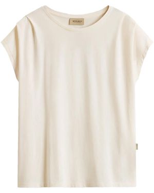 Woolrich Pleated T-Shirt - White
