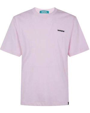Barrow T-Shirt À Logo Imprimé - Rose