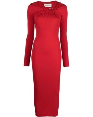 Alexandre Vauthier Long Dress - Red