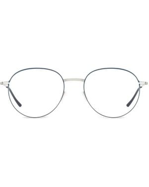 Ic! Berlin Runde Brille Mit Metallbesatz - Grün