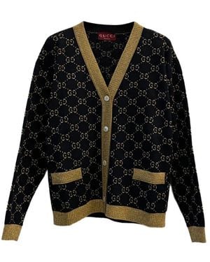 Gucci Vest Met Logo-Patroon - Zwart
