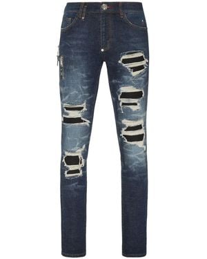 Philipp Plein Trouser - Blue