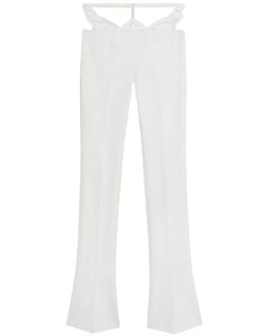 Blumarine Lace Trousers - White