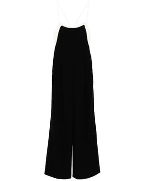 Tom Ford Georgette Jumpsuits - Black