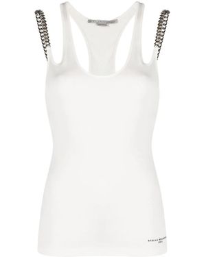 Stella McCartney ファラベラ トップ - ホワイト