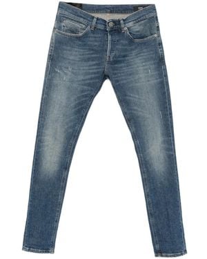 Dondup Vaqueros George Con Efecto Degradado - Azul