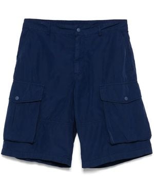 Aspesi Flap-Pocket Cargo Shorts - Blue