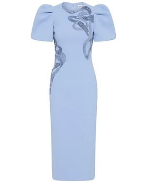 Rebecca Vallance Aylin Midi Dress - Blue