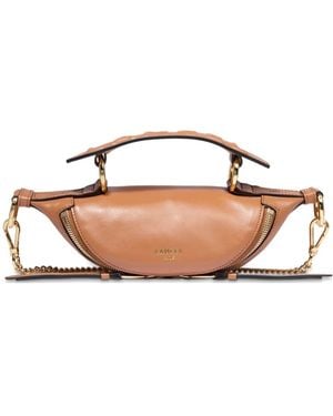 Lancel Origami Mini Zip Crossbody Bag - Pink