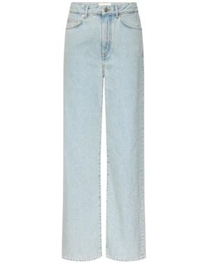 Loulou de Saison Mico Wide-Leg Jeans - Blue