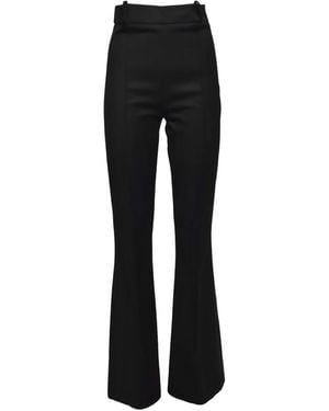 Nineminutes Pantalon À Coupe Évasé - Noir