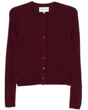 Bompard Cárdigan Con Botones - Rojo