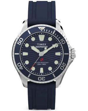 Timex Reloj Deepwater Meridian De 38 Mm - Azul