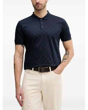 Joop! Short Sleeve Polo Shirt - Blue