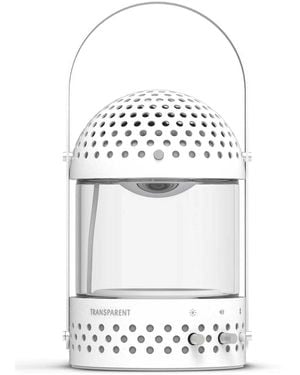 Transparent Lamp And Speaker - Gray