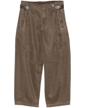 CROQUIS Wide-Leg Pants - Brown