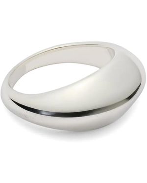 Lemaire Chunky Drop Ring - Wit