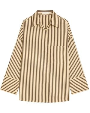 Faithfull the Brand Clemente Stripe-Print Shirt - Natural