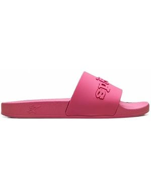 Sp5der Sandalias 001 Con Logo En Relieve - Rosa