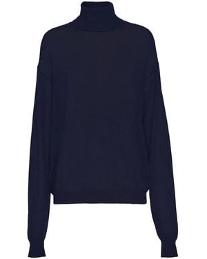 Prada Collo Alto Cashmere - Blue