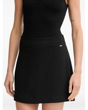 Guess Paola A-Line Mini Skirt - Black