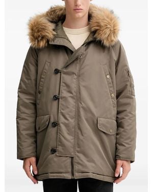 HUGO Hooded Jacket - Brown