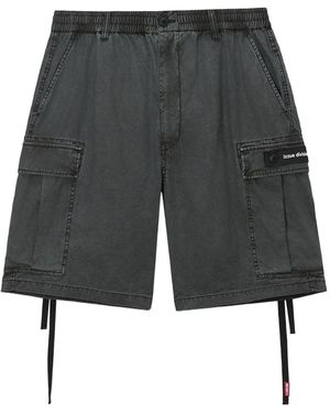 Izzue Short À Poches Cargo - Grey