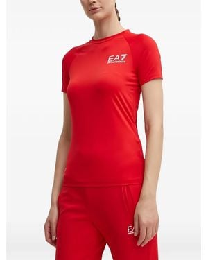 EA7 Tennis Pro T-Shirt - Red