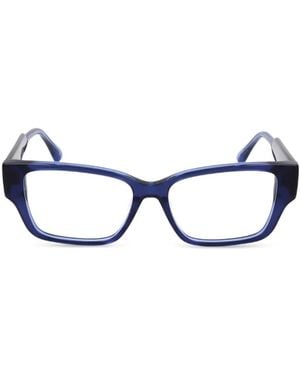 MAX&Co. Rectangle-Frame Glasses - White