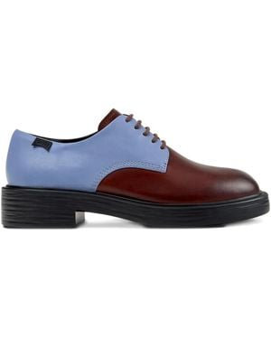 Camper Zweifarbige Dean Twins Oxford-Schuhe - Braun