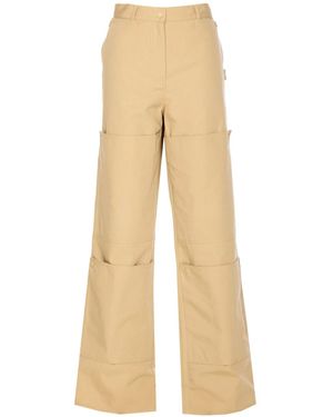 KENZO Hose Aus Ripstop - Natur