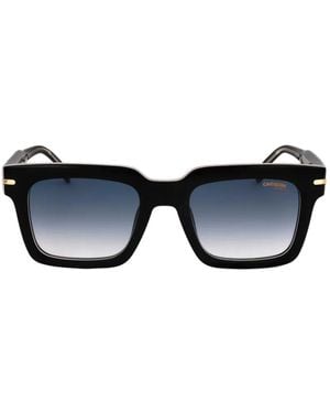 Carrera Gestreifte Sonnenbrille - Schwarz