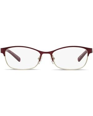 ARMANI EXCHANGE Rectangle-Frame Glasses - Red