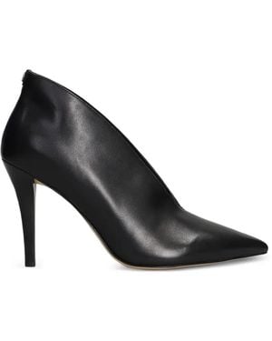 Michael Kors Tonya Leather Court Shoes - Black