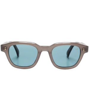 dunhill Lunettes De Soleil À Monture Carrée - Blue