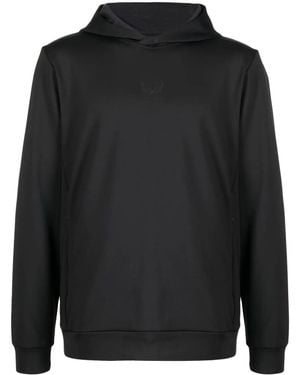 Castore Sudadera con capucha y logo estampado - Negro