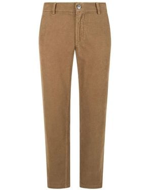 Roberto Cavalli Corduroy Pants - Natural
