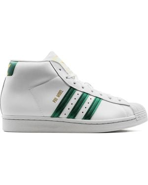 adidas Pro Model High-Top Trainers - White