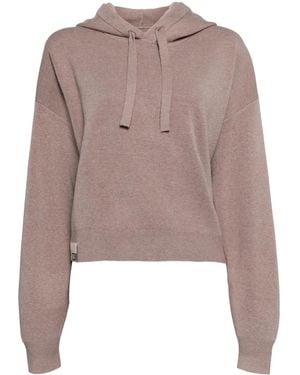 Izzue Hooded Jumper - Brown