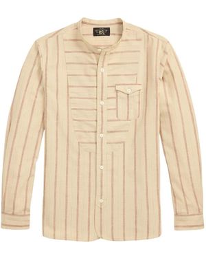 RRL Striped Shirt - Natural