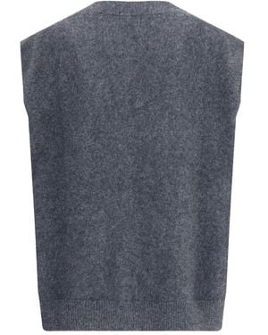 P.A.R.O.S.H. Button-Up Gilet - Blauw