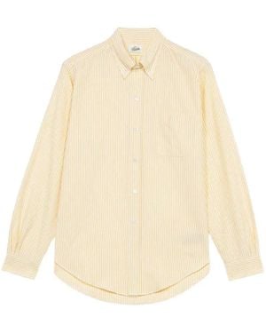 Fortela King Striped Shirt - Natural
