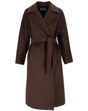 Weekend by Maxmara Resina Belted Coat - Brown